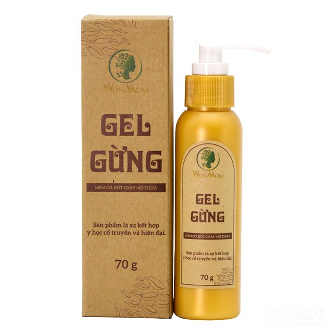 Gel gừng giảm eo sau sinh Wonmom