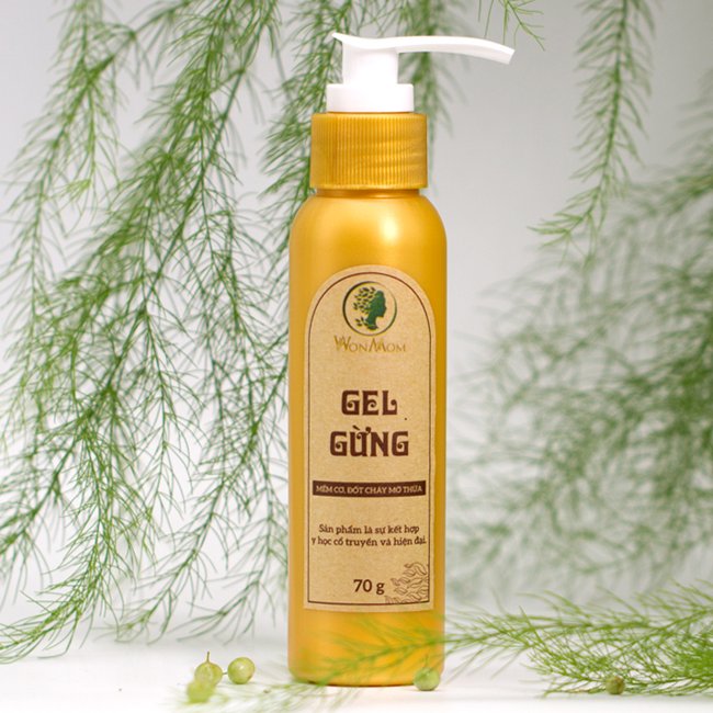 Gel gừng giảm eo sau sinh Wonmom dành cho phụ nữ sau sinh