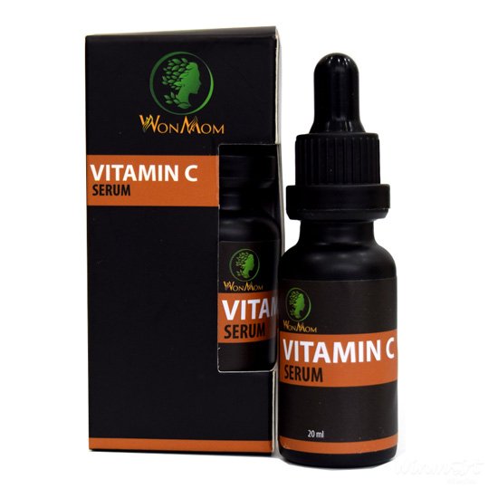 Serum Vitamin C Wonmom có nhiều công dụng tuyệt vời với làn da