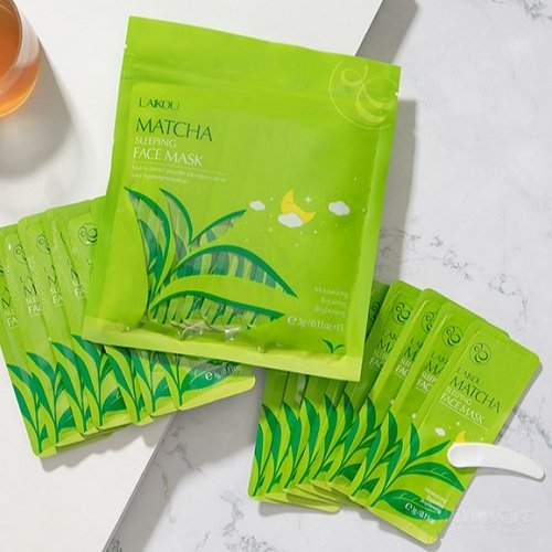 15 túi Mặt nạ Matcha Trà xanh Laikou_Winmart.onl