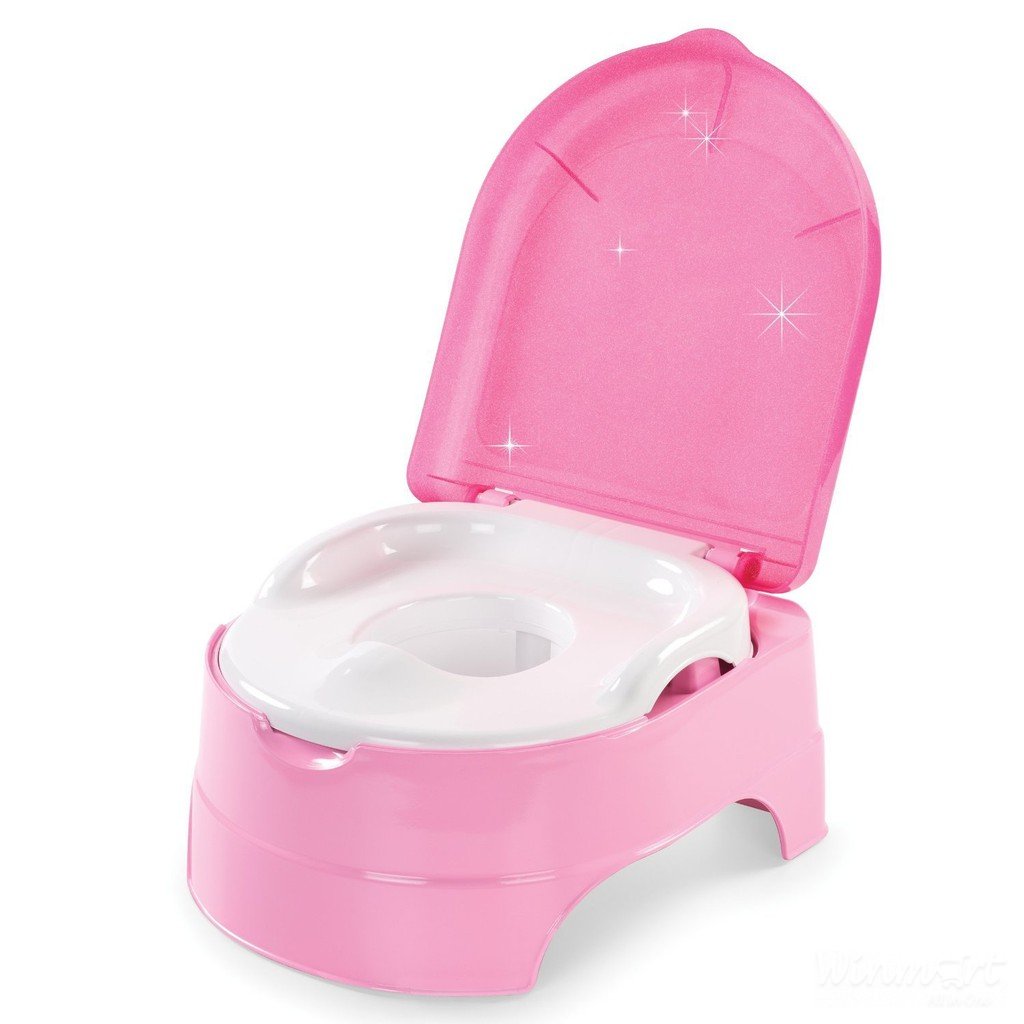 Bô My Fun Potty Hồng cho bé từ 18 tháng tới 5 tuổi