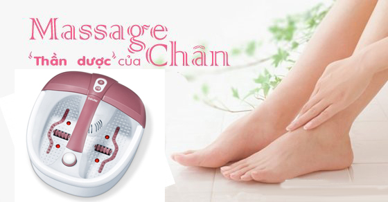 Bồn ngâm và mát-xa chân mã FB35 tác dụng thần kỳ với đôi chân