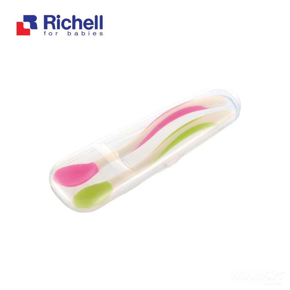 Bộ 2 thìa mềm ND RC98890 hàng chính hãng Richell