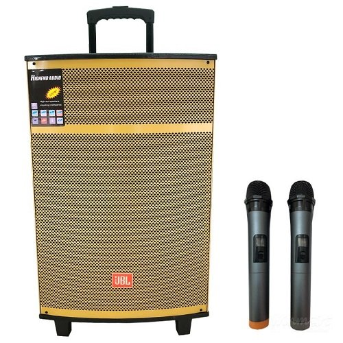 Bộ Loa kéo JBL-1504 Bass 40 vỏ gỗ tặng 2 Mic_Winmart.onl