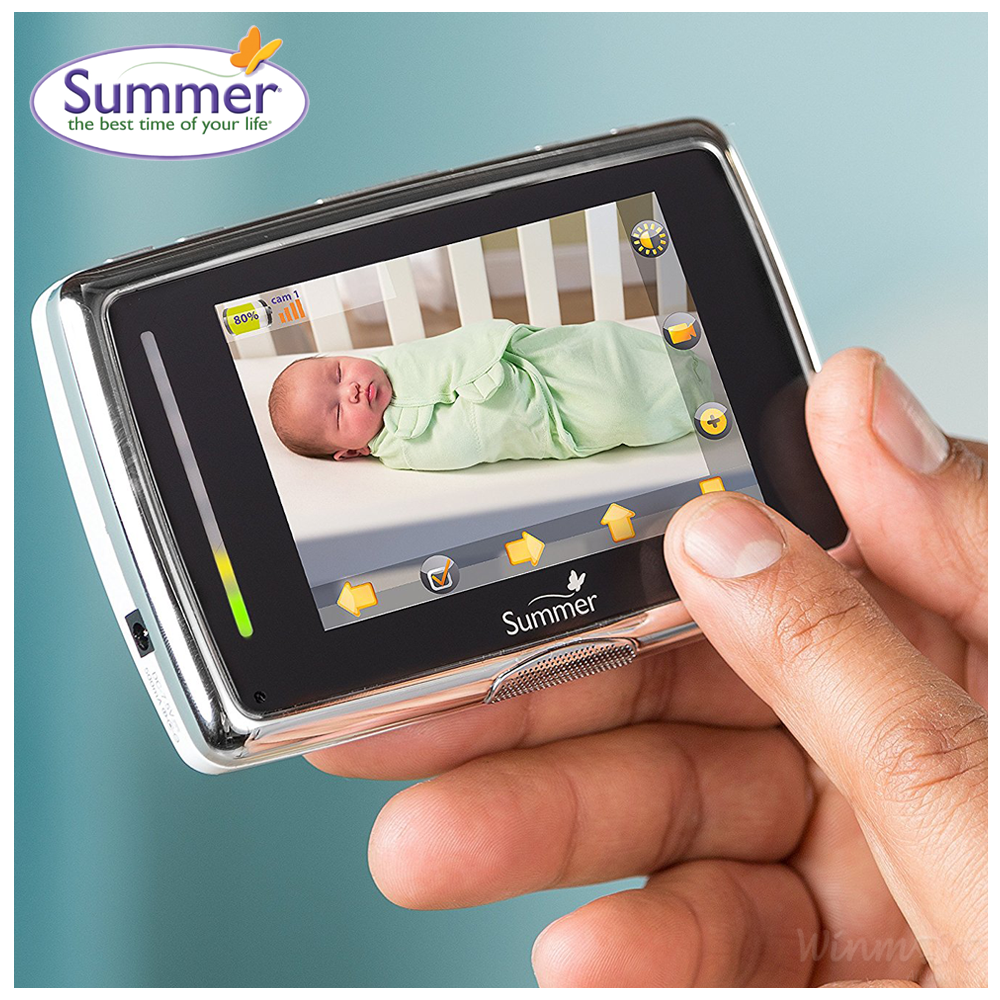 Camera báo động khi bé khóc Baby Touch Plus hàng chính hãng Summer Infant