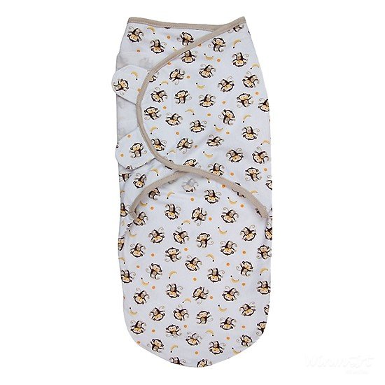 Chăn quấn SwaddleMe Monkey Business size L SM54430