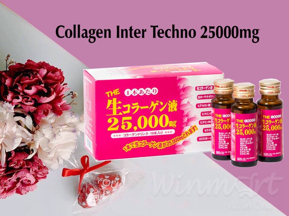 Collagen Inter Techno 25000mg hàng chính hãng Nhật Bản