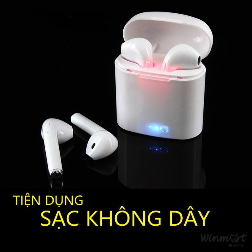 Bộ tai nghe Blue Tooth không dây i7S dễ sử dụng