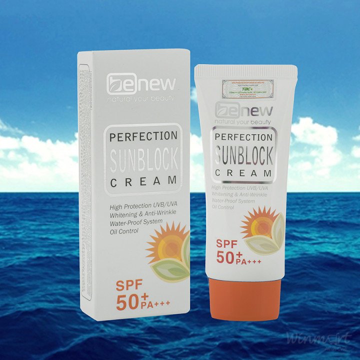 Kem chống nắng dưỡng trắng da BENEW Perfection Sunblock 50ml giá tốt nhất tại Winmart.onl