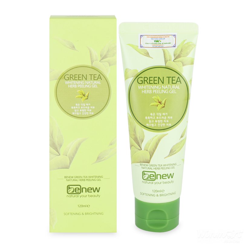 Combo 2 Kem tẩy tế bào chết Trà xanh BENEW Green Tea Peeling Gel 120ml