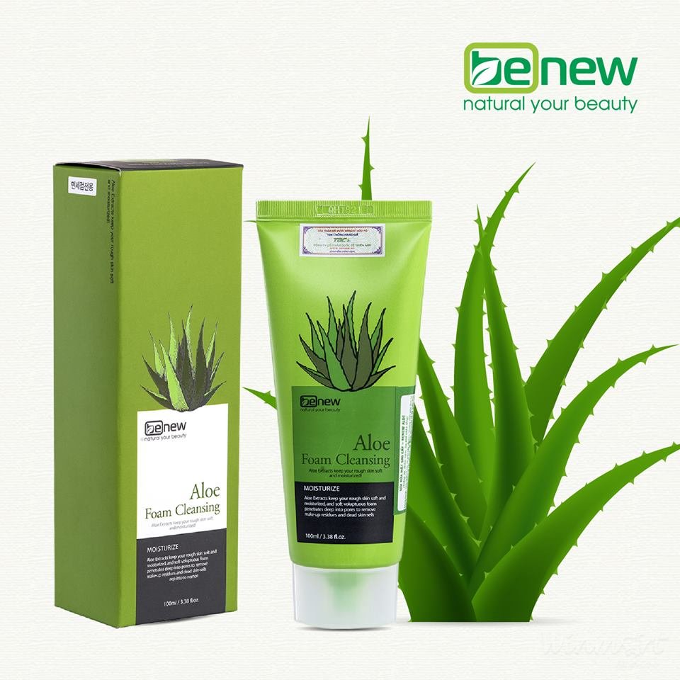 Sữa rửa mặt BENEW Tinh chất Lô hội 100ml giá tốt nhất tại Winmart