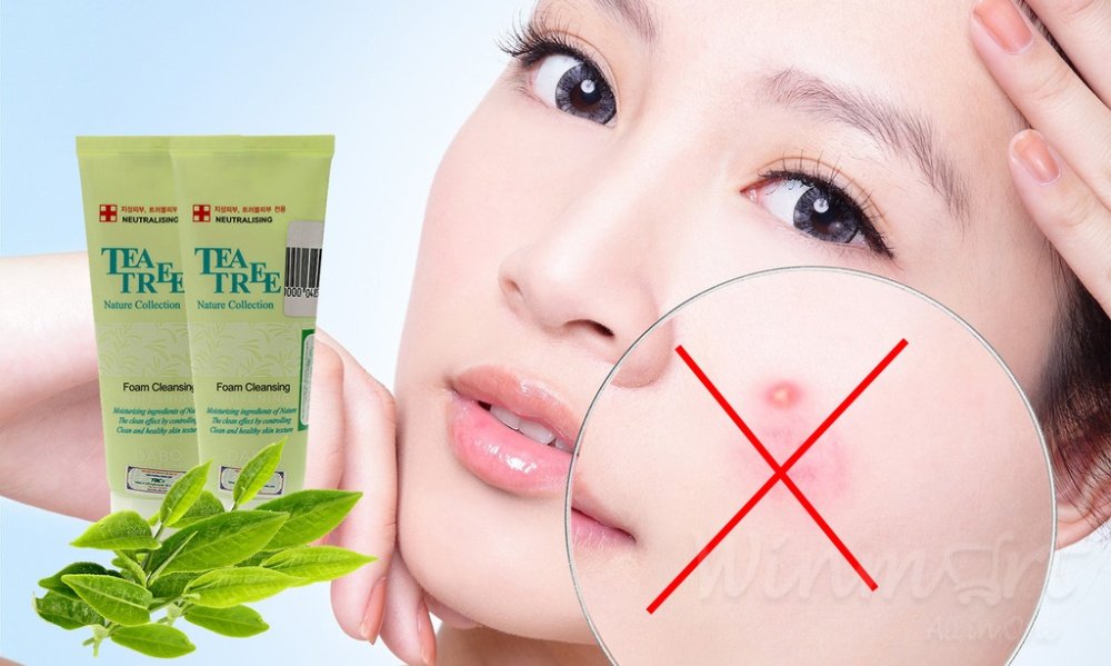 Combo 2 Sữa rửa mặt DABO Tinh chất Cây trà 150ml làm sáng và sạch da