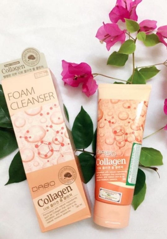 Combo 2 Sữa rửa mặt DABO Tinh chất Collagen 180ml tái tạo da hiệu quả