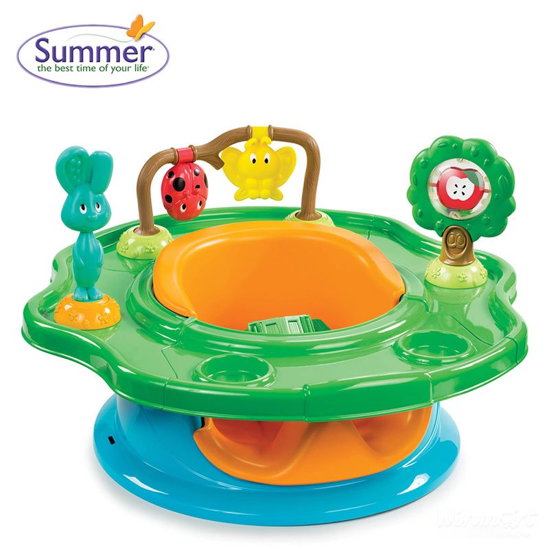 Ghế tập ngồi 3 giai đoạn màu xanh lá SM13420 hàng chính hãng Summer