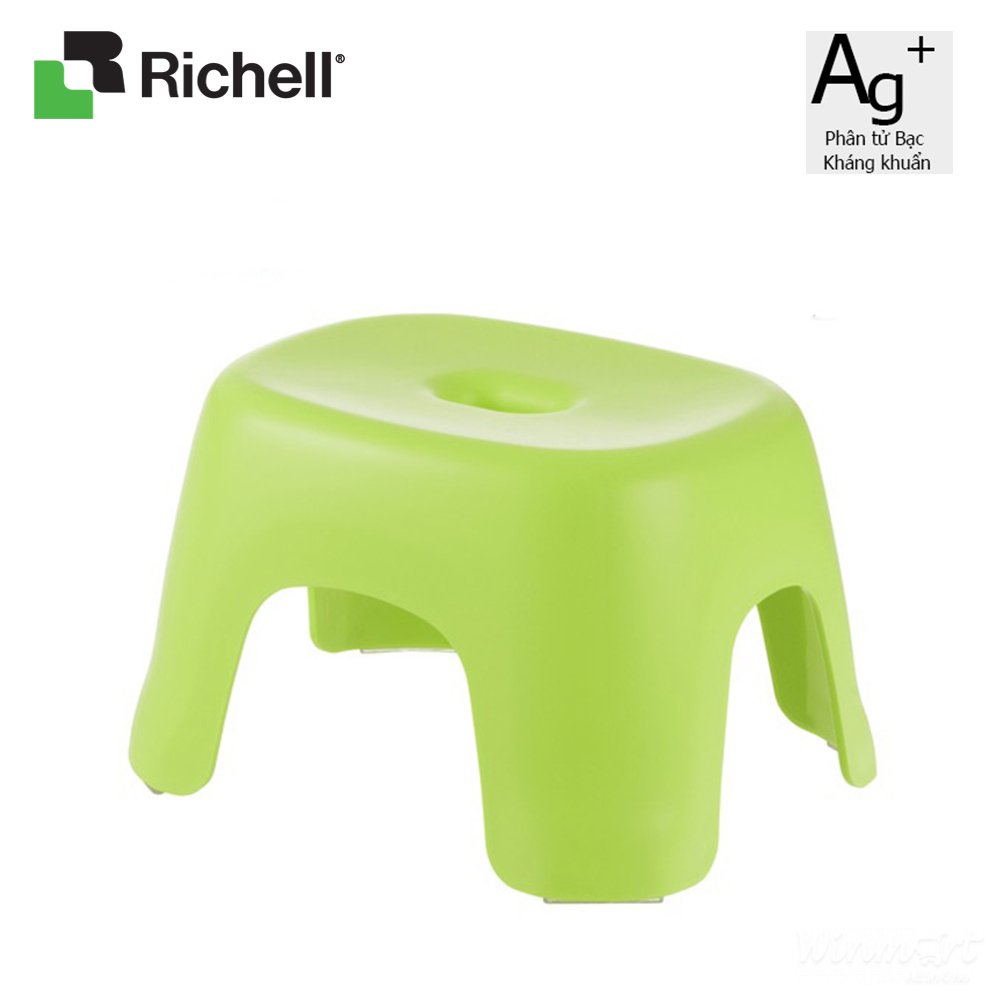 Ghế nhựa kháng khuẩn Hayur Richell màu Xanh lá chất liệu cao cấp