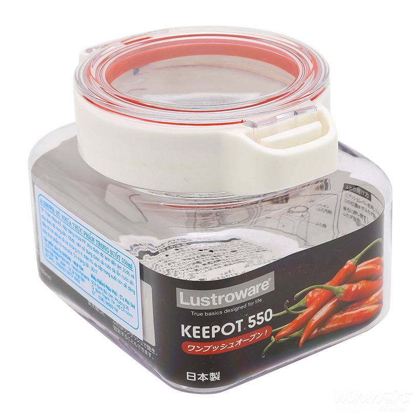 Hũ nhựa thực phẩm trong suốt  550ml A_1080WR giá tốt nhất tại Winmart.onl