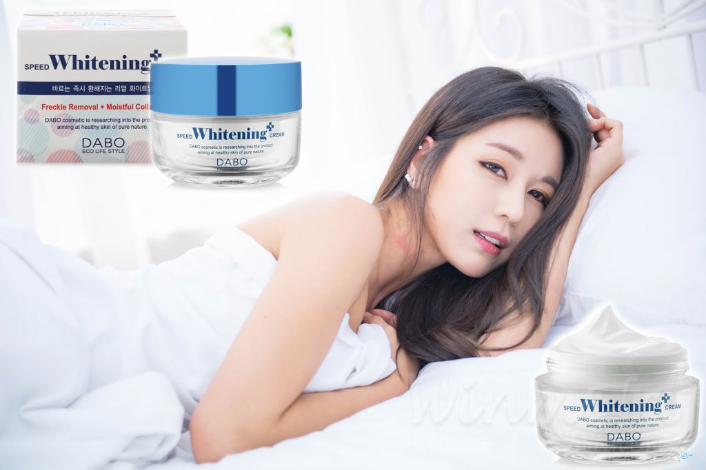 Kem Dưỡng trắng da DABO Speed Whitening-up 50ml giúp da đều màu