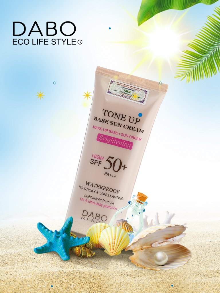 Kem chống nắng và lót nền trang điểm DABO Tone-up 50+++ 70ml 