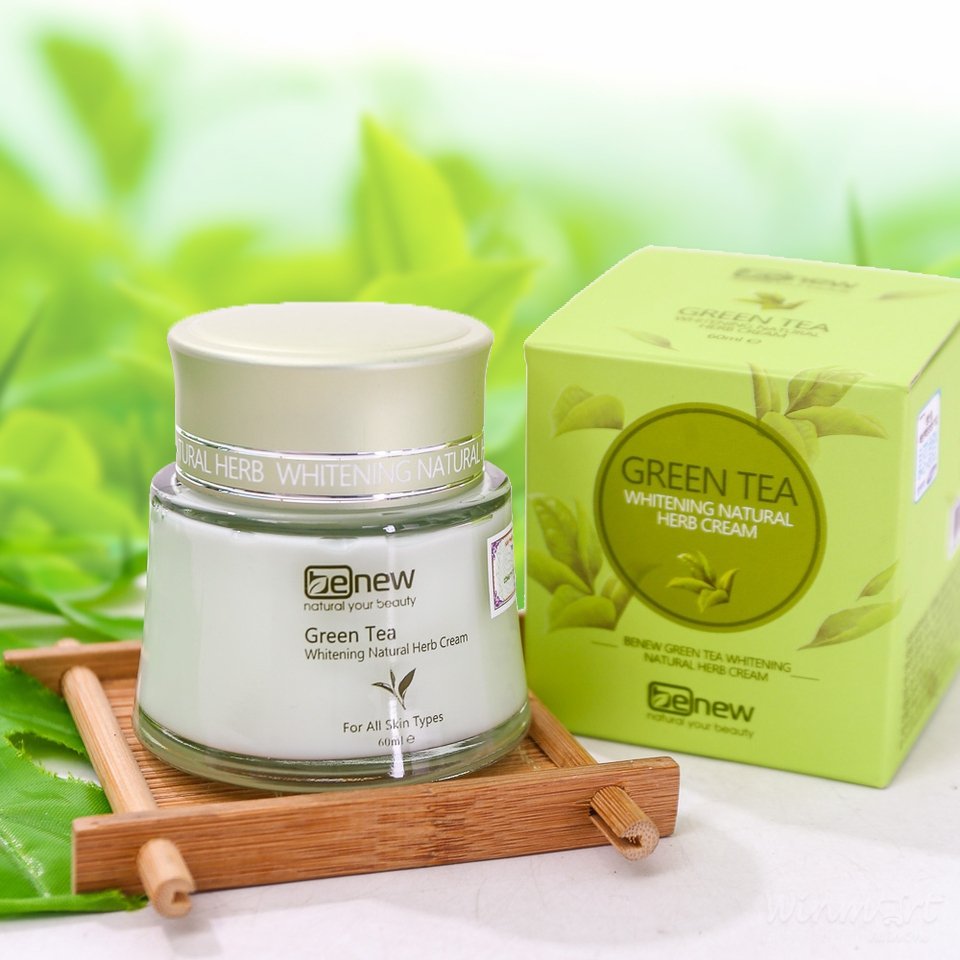 Kem dưỡng Trà xanh cao cấp BENEW Green Tea Cream 60ml 