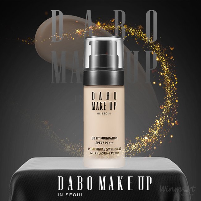 Kem nền trang điểm số 13 DABO Make-up BB Fit Foundation SPF47 PA+++ 30ml