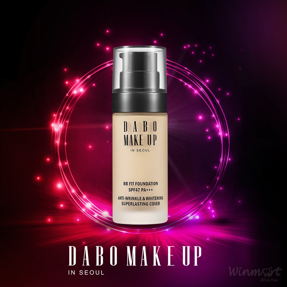 Kem nền trang điểm số 21 DABO Make-up BB Fit Foundation SPF47 PA+++ 30ml