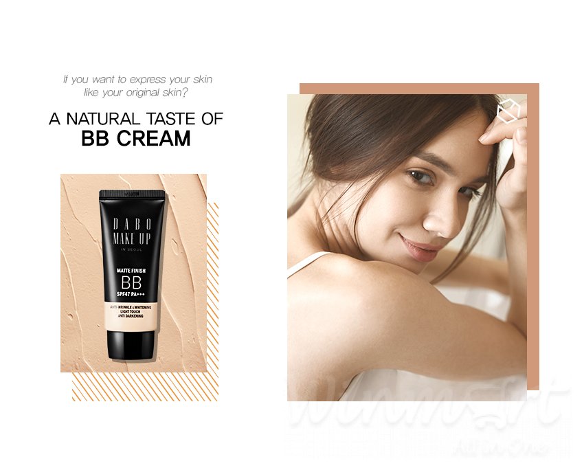 Kem trang điểm 5-in-1 DABO Make-up BB Matte SPF47 PA+++50ml