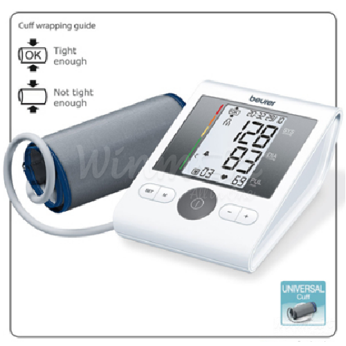 Máy đo huyết áp bắp tay mã BM28 thiết kế thông minh