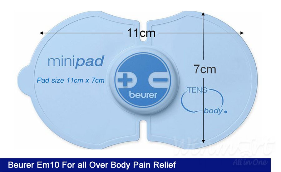 Máy mát-xa xung điện cho vùng cơ thể mã EM 10 hàng chính hãng Beurer