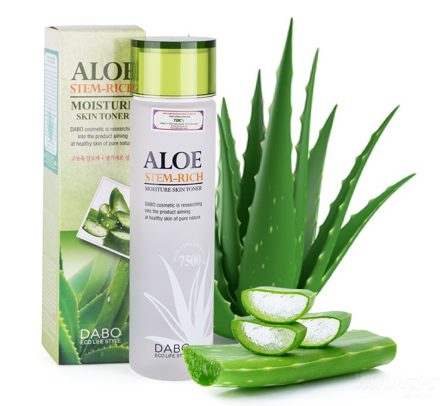 Nước Hoa hồng lô hội dưỡng ẩm DABO Aloe Stem-rich Cream 150ml