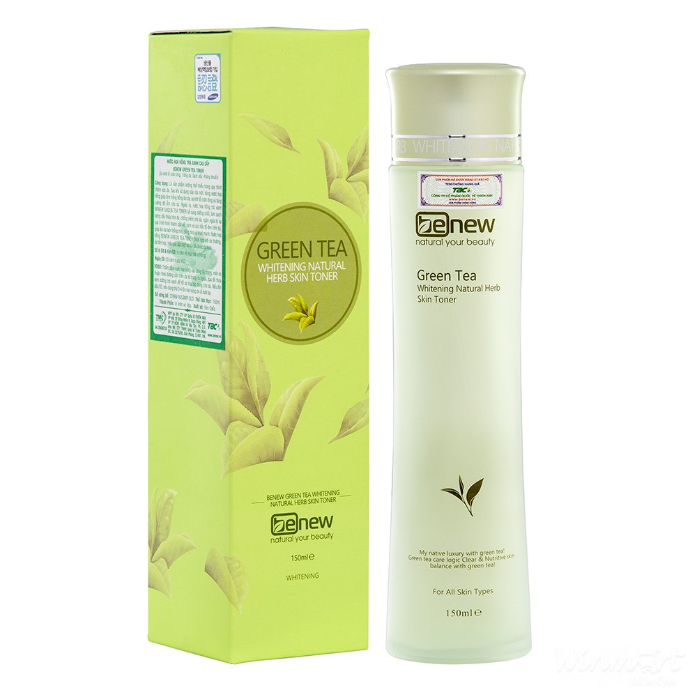 Nước hoa hồng Trà xanh cao cấp BENEW Green Tea Skin 150ml