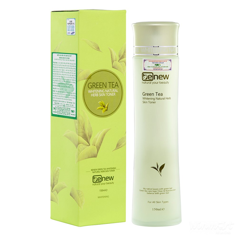 Nước hoa hồng Trà xanh cao cấp BENEW Green Tea Skin 150ml