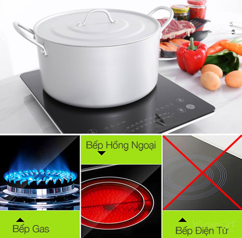 Nồi canh hợp kim nhôm oxy hóa mềm Healthy HT08008-4/ 26cm