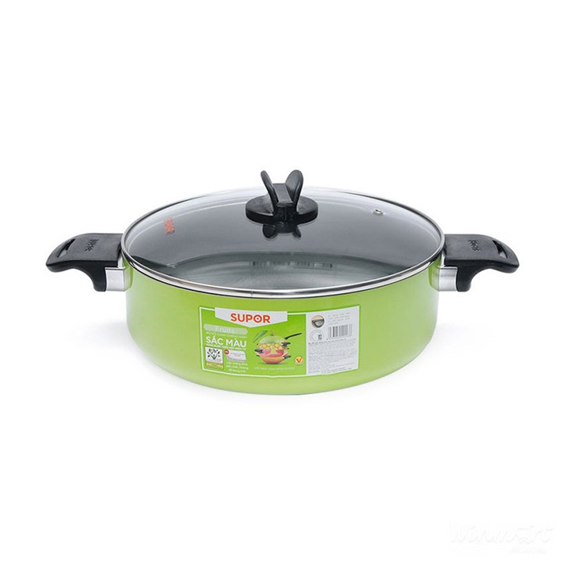 Nồi canh chống dính sắc mầu Fruits S08A16-16cm