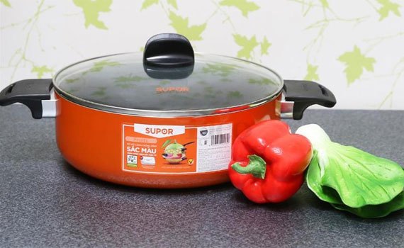 Nồi canh chống dính sắc mầu Fruits S08A26IH 26cm
