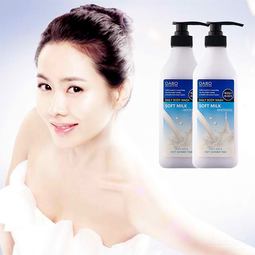 Sữa tắm DABO Tinh chất Sữa 750ml an toàn khi sử dụng