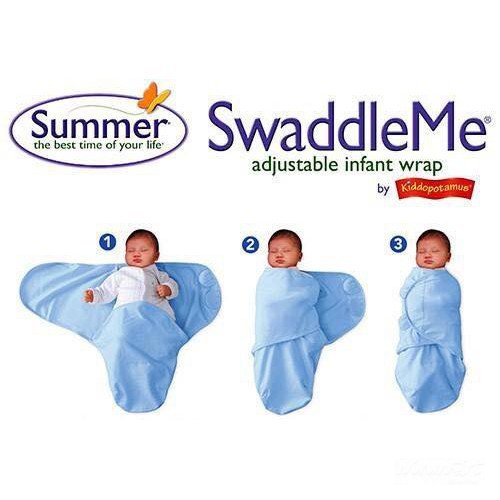 Set 3 chăn quấn SwaddleMe Superstar Boy size L an toàn cho bé