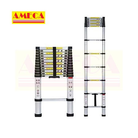 Thang nhôm xếp đơn AMC - 480
