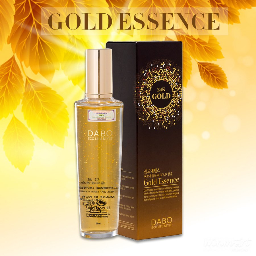 Tinh chất vàng 24k cao cấp  DABO Gold Essen 150ml cải thiện làn da lão hoá