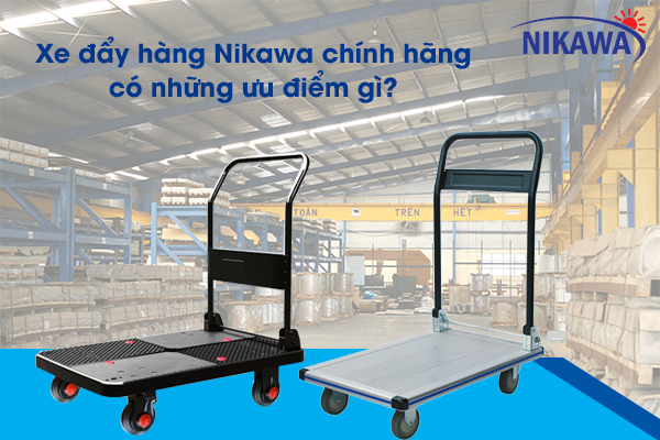 Xe đẩy hàng Nikawa FWS-100F hàng chính hãng tại Winmart.onl