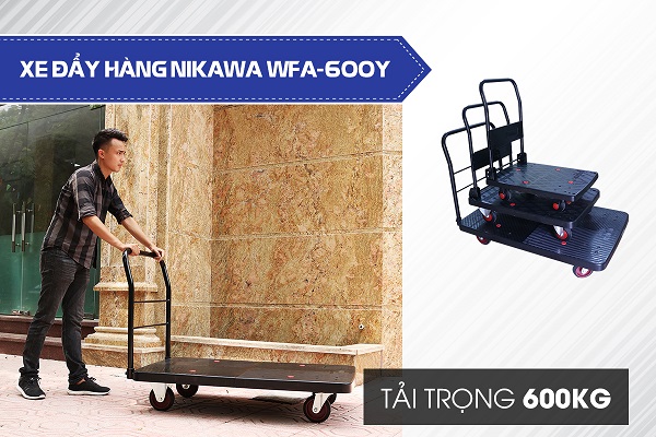 Xe đẩy hàng Nikawa WFA-600Y tính năng ưu việt