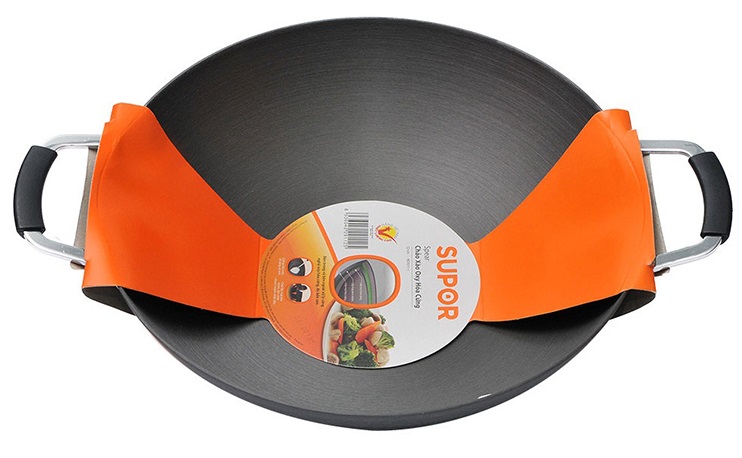 Chảo xào oxy hóa cứng chống trầy H07011-1/ 32cm