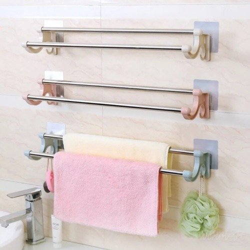 Mắc nhựa 9 lỗ tiết kiệm diện tích treo tủ quần áo