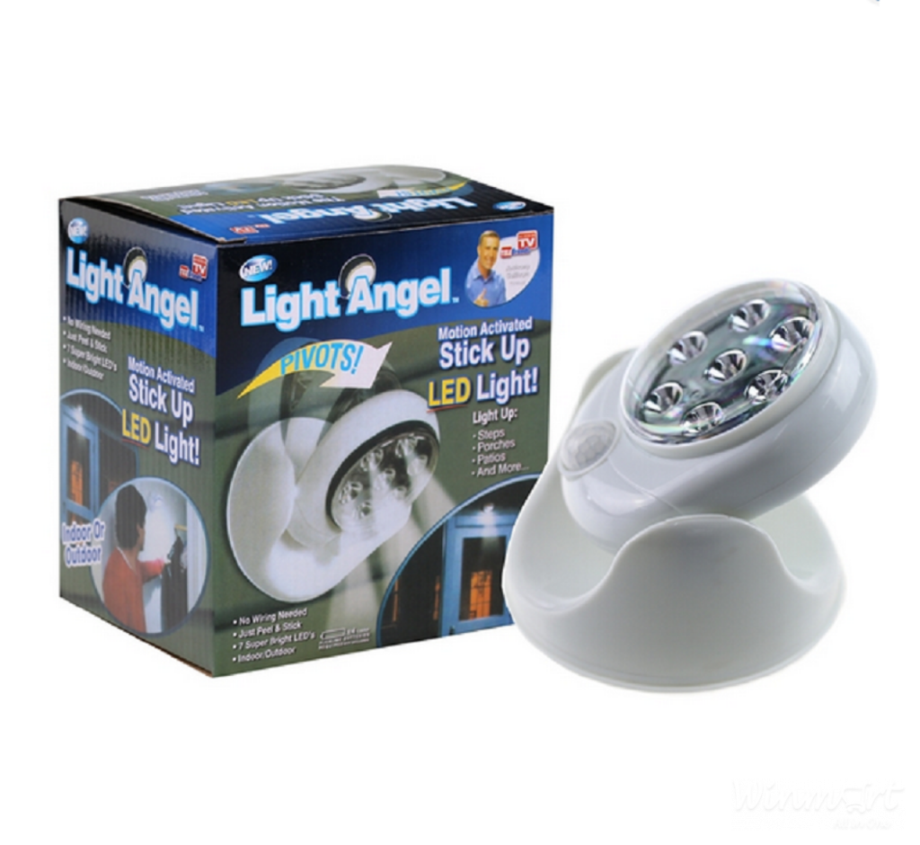 Đèn Led cảm ứng Light Angel xoay 360 độ