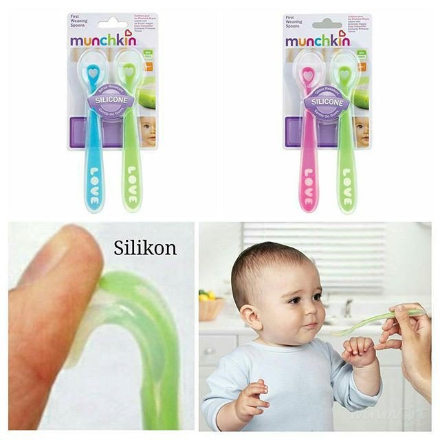 2 Thìa silicone MK27106 thiết kế thông minh tiện dụng