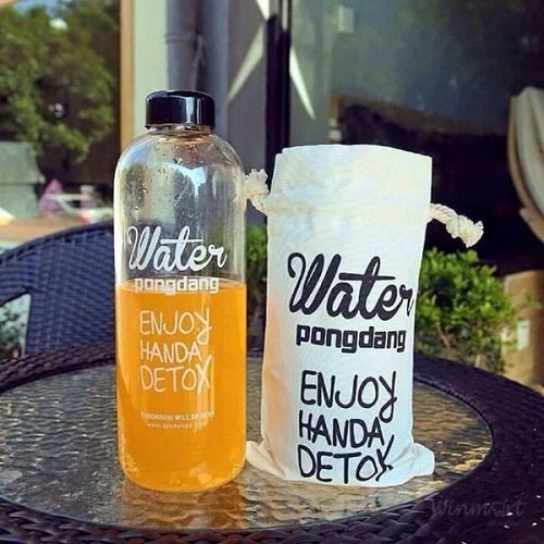 3 Bình Detox Water Pongdang tặng kèm túi vải_Winmart.onl