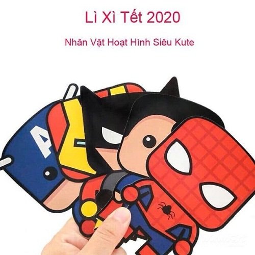 30 Bao lì xì nhân vật hoạt hình_Winmart.onl