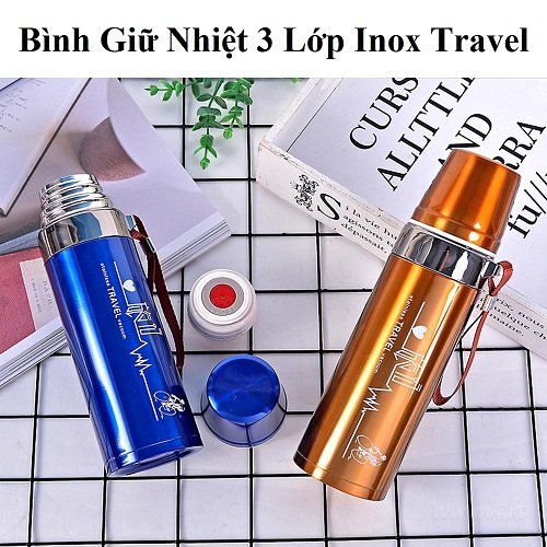 Bình giữ nhiệt 12 tiếng 3 lớp cách nhiệt loại 500ml_Winmart.onl