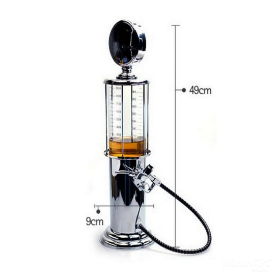Bình rót rượu hình cây xăng mini