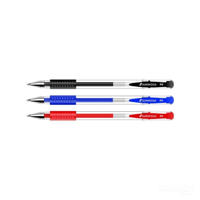 Bút Gel Pen xanh, đỏ đen mã SWP9
