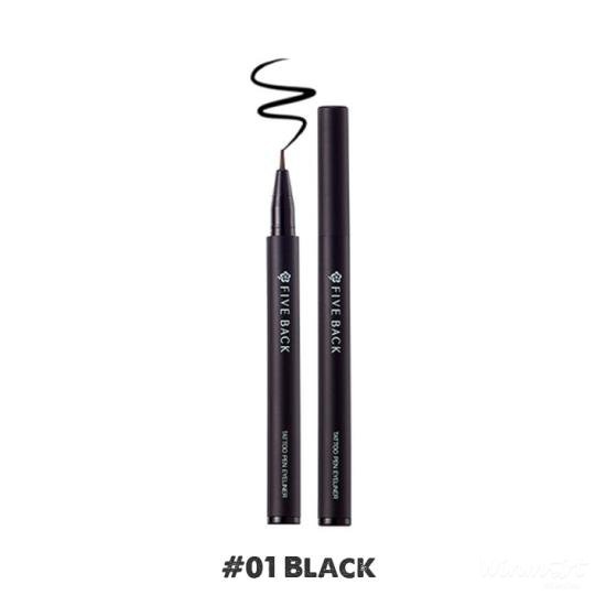 Bút kẻ mắt Five Back Tattoo Pen Eyeliner #01 Black_Winmart.onl